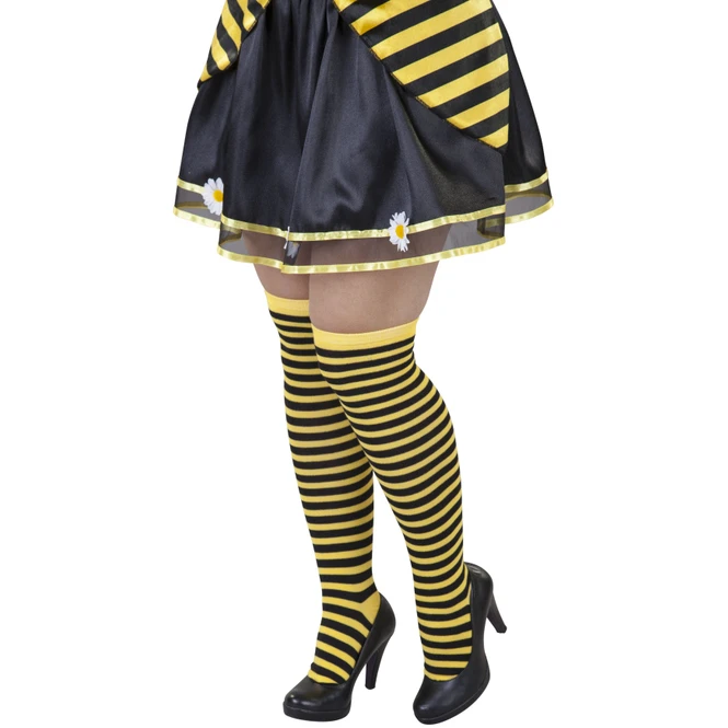 Overknees - Für Erwachsene - Biene 2 Overknees - Für Erwachsene - Biene – Bild 2