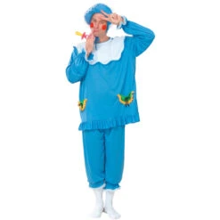 Kostüm - Baby - Blau - Für Erwachsene - 3-teilig - Verschiedene Größen