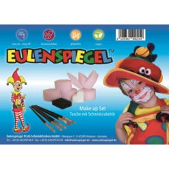 Schminkzubehör-Set Von Eulenspiegel - 15-teilig -Party Fest Deutschland Verkaufs-Shop 192172neu3