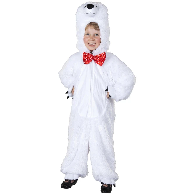 Kostüm - Eisbär - Für Kinder - Verschiedene Größen 1 Kostüm - Eisbär - Für Kinder - Verschiedene Größen