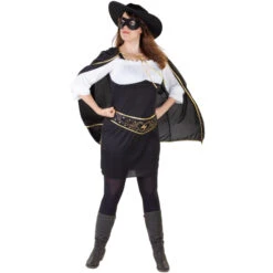 Kostüm - Banditin - Für Erwachsene - 5-teilig - Verschiedene Größen