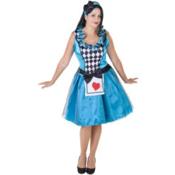 Kostüm - Herzdame - Für Erwachsene - 3-teilig - Verschiedene Größen