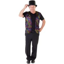 Sternenweste - Aus Polyester - Einheitsgröße Für Damen Und Herren