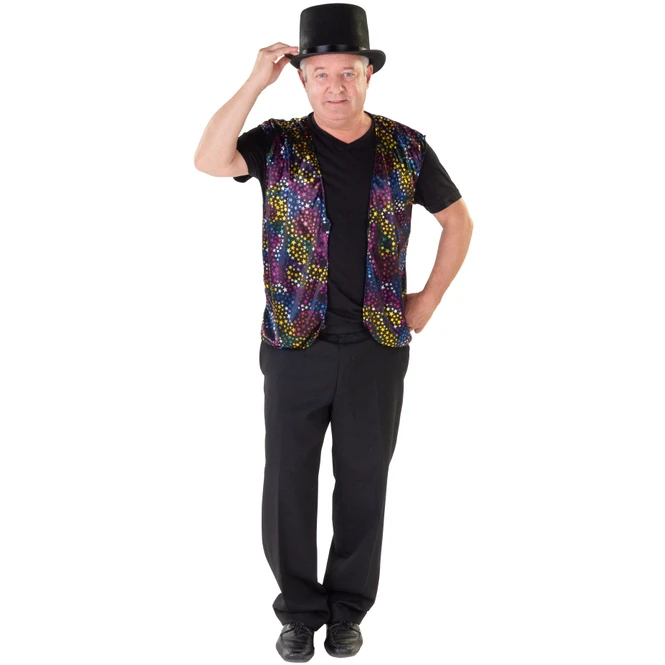 Sternenweste - Aus Polyester - Einheitsgröße Für Damen Und Herren 1 Sternenweste - Aus Polyester - Einheitsgröße Für Damen Und Herren