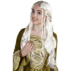 Langhaarperücke Für Erwachsene - Blonde Zöpfe