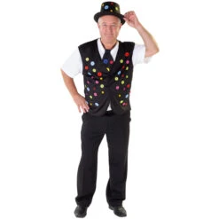 Weste - Knöpfe - Einheitsgröße Für Damen Und Herren 5 Weste - Knöpfe - Einheitsgröße Für Damen Und Herren -Party Fest Deutschland Verkaufs-Shop 201748