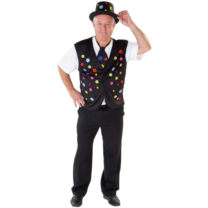 Weste - Knöpfe - Einheitsgröße Für Damen Und Herren 3 Weste - Knöpfe - Einheitsgröße Für Damen Und Herren – Bild 3