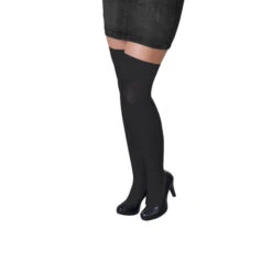 Overknees - Für Erwachsene - Schwarz - Verschiedene Größen