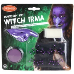Schminkset - Hexe Irma - Make-up Mit Zubehör