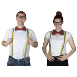 Faschingsset - Nerd - 3-teilig