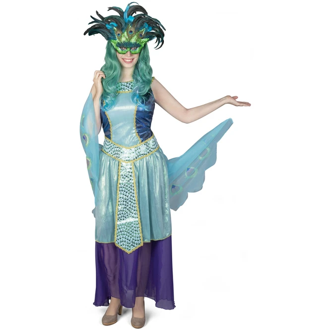 Boland Maske - Pfau - Für Erwachsene 2 Boland Maske - Pfau - Für Erwachsene – Bild 2