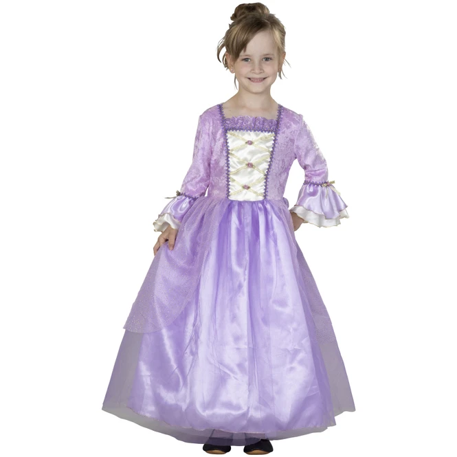 Kostüm - Lavendelprinzessin - Für Kinder - Verschiedene Größen 1 Kostüm - Lavendelprinzessin - Für Kinder - Verschiedene Größen