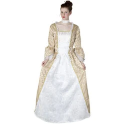Kostüm - Barockprinzessin - Für Erwachsene - 2-teilig - Verschiedene Größen