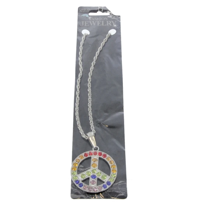 Faschingsschmuck - Kette - Peace - Für Erwachsene 1 Faschingsschmuck - Kette - Peace - Für Erwachsene