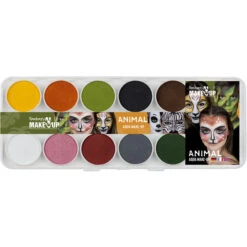 Schminkset - Fantasy Aqua Make-Up - Animal - 10-teilig -Party Fest Deutschland Verkaufs-Shop 212104