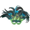 Boland Maske - Pfau - Für Erwachsene