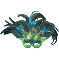 Boland Maske - Pfau - Für Erwachsene