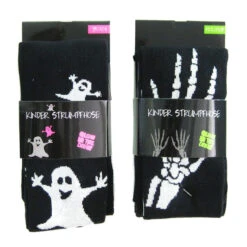 Strumpfhosen - Halloween - Für Kinder - Größe 98/104 - 134/140 - 1 Paar -Party Fest Deutschland Verkaufs-Shop 219773 1 neu
