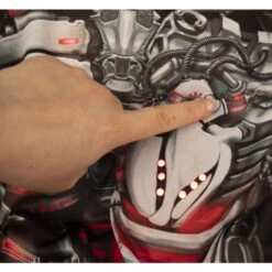 Kostüm - Skelett-Cyborg - Für Kinder - 2-teilig - Verschiedene Größen