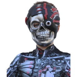 Kostüm - Skelett-Cyborg - Für Kinder - 2-teilig - Verschiedene Größen 6 Kostüm - Skelett-Cyborg - Für Kinder - 2-teilig - Verschiedene Größen -Party Fest Deutschland Verkaufs-Shop 219970 219972 4