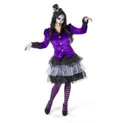 Kostüm - Voodoo-Lady - Für Erwachsene - 3-teilig - Verschiedene Größen