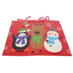 Geschenktasche Figuren - Ca. 26 X 32 X 12,5 Cm