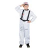 Kostüm - Astronautenjunge - Für Kinder - 2-teilig - Verschiedene Größen
