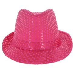 Fedora - Für Erwachsene - Verschiedene Farben -Party Fest Deutschland Verkaufs-Shop 222368 4016096395827 mica festival fedora pink 01