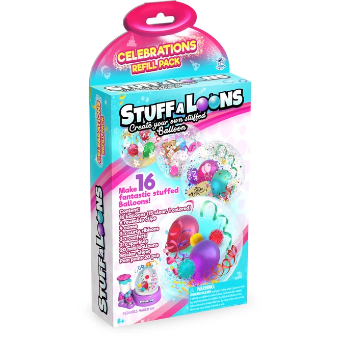 Stuff A Loons - Nachfüllpack - 16 Ballons Mit Zubehör 3 Stuff A Loons - Nachfüllpack - 16 Ballons Mit Zubehör – Bild 3