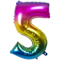 Boland Folienballon - Bunte Zahl - 0 Bis 9 -Party Fest Deutschland Verkaufs-Shop 223628