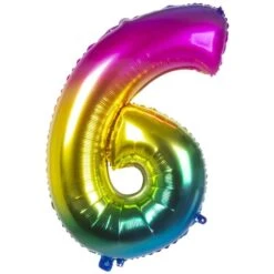 Boland Folienballon - Bunte Zahl - 0 Bis 9 -Party Fest Deutschland Verkaufs-Shop 223629