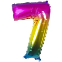 Boland Folienballon - Bunte Zahl - 0 Bis 9 -Party Fest Deutschland Verkaufs-Shop 223630