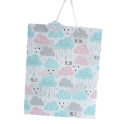 Geschenktasche Hello Baby - Ca. 26 X 12,5 X 32 Cm