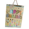 Geschenktasche Happy Birthday - Ca. 33 X 10 X 45,5 Cm