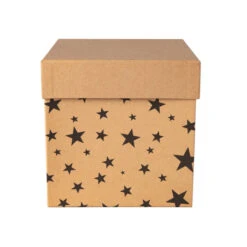 Geschenkbox - Sterne - Ca. 16 X 16 X 16 Cm -Party Fest Deutschland Verkaufs-Shop 230443 4016096418113 mica living geschenkbox 03