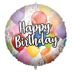 Procos Folienballon - Luftballons - Ø = Ca. 46 Cm