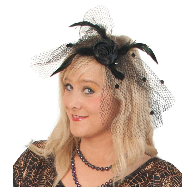 Haarclip - Schleier - Für Erwachsene 2 Haarclip - Schleier - Für Erwachsene – Bild 2