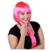 Perücke Für Erwachsene - Neonpinker Bob
