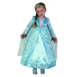 Kostüm - Blaue Prinzessin - Für Kinder - 2-teilig - Verschiedene Größen