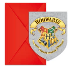 Procos Harry Potter - Hogwarts - 6 Einladungskarten Mit Umschlag