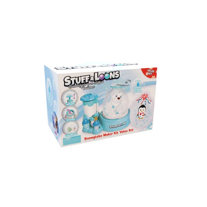 Stuff-A-Loons Snow Globe Maker - Schneekugeln - Eisbär Und Pinguin 1 Stuff-A-Loons Snow Globe Maker - Schneekugeln - Eisbär Und Pinguin