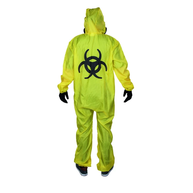 Kostüm - Seuchenschutz Gelb. Für Erwachsene - Verschiedene Größen 1 Kostüm - Seuchenschutz Gelb. Für Erwachsene - Verschiedene Größen