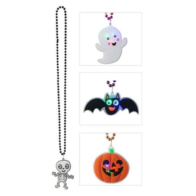 Faschingsschmuck - LED-Halskette - 1 Stück 4 Faschingsschmuck - LED-Halskette - 1 Stück – Bild 4