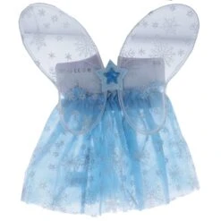 Besttoy - Faschingsset - Prinzessin - Für Kinder - 2-teilig - Blau