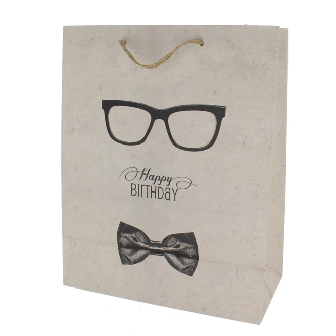 Geschenktasche Happy Birthday - Ca. 26 X 12,5 X 32 Cm 1 Geschenktasche Happy Birthday - Ca. 26 X 12,5 X 32 Cm