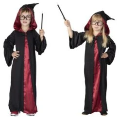 Kostüm - Zauberer - Für Kinder - 3-teilig - Verschiedene Größen