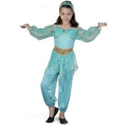 Kostüm - Wüstenprinzessin - Für Kinder - 3-teilig - Verschiedene Größen