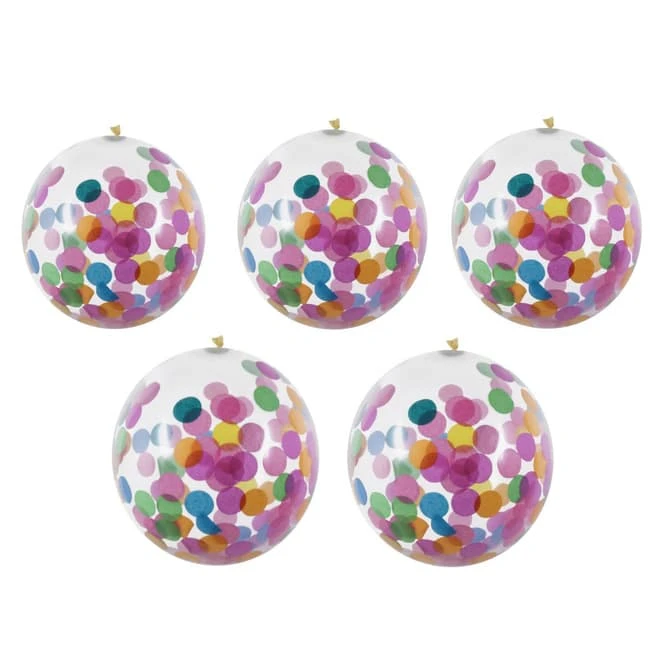 Boland Luftballons - Konfetti - 5 Stück 1 Boland Luftballons - Konfetti - 5 Stück