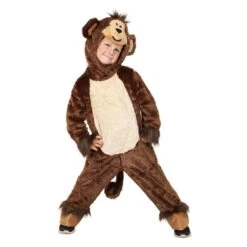 Kostüm - Kleiner Affe - Für Kinder - 2-teilig - Verschiedene Größen