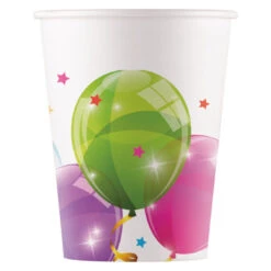 Procos 8 Becher - Ballons - Ca. 200 Ml